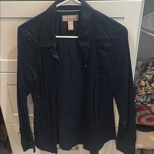 Banana Republic Blue Button Down Shirt Top